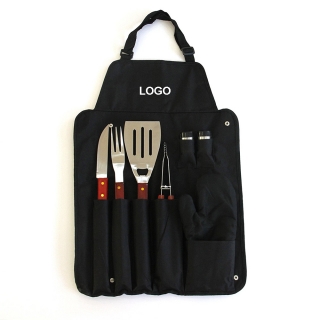 BBQ Grilling Tools Set with Apron – Giftland Works